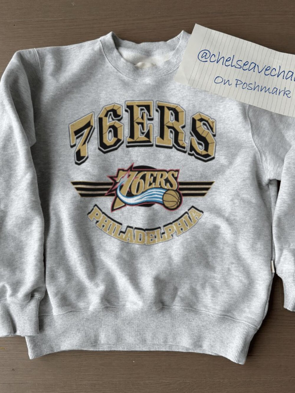 Vintage Philadelphia 76ers Sixers Basketball Team Sweatshirt, Retro NBA Shirt